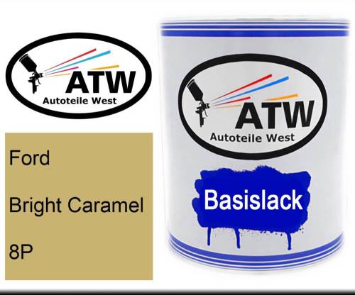 Ford, Bright Caramel, 8P: 1L Lackdose, von ATW Autoteile West.